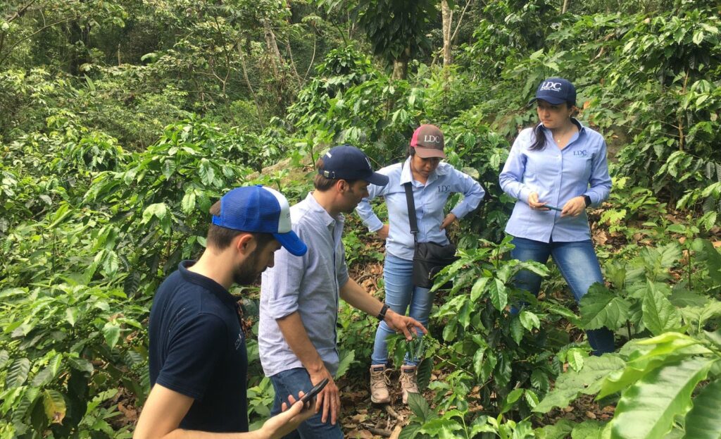 Agronomist training near Motozintla, Chiapas, Mexico.