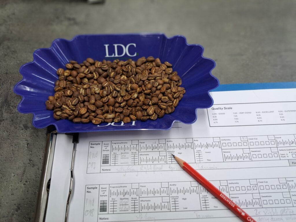 EMEA_Coffee quality specialities samples evaluation