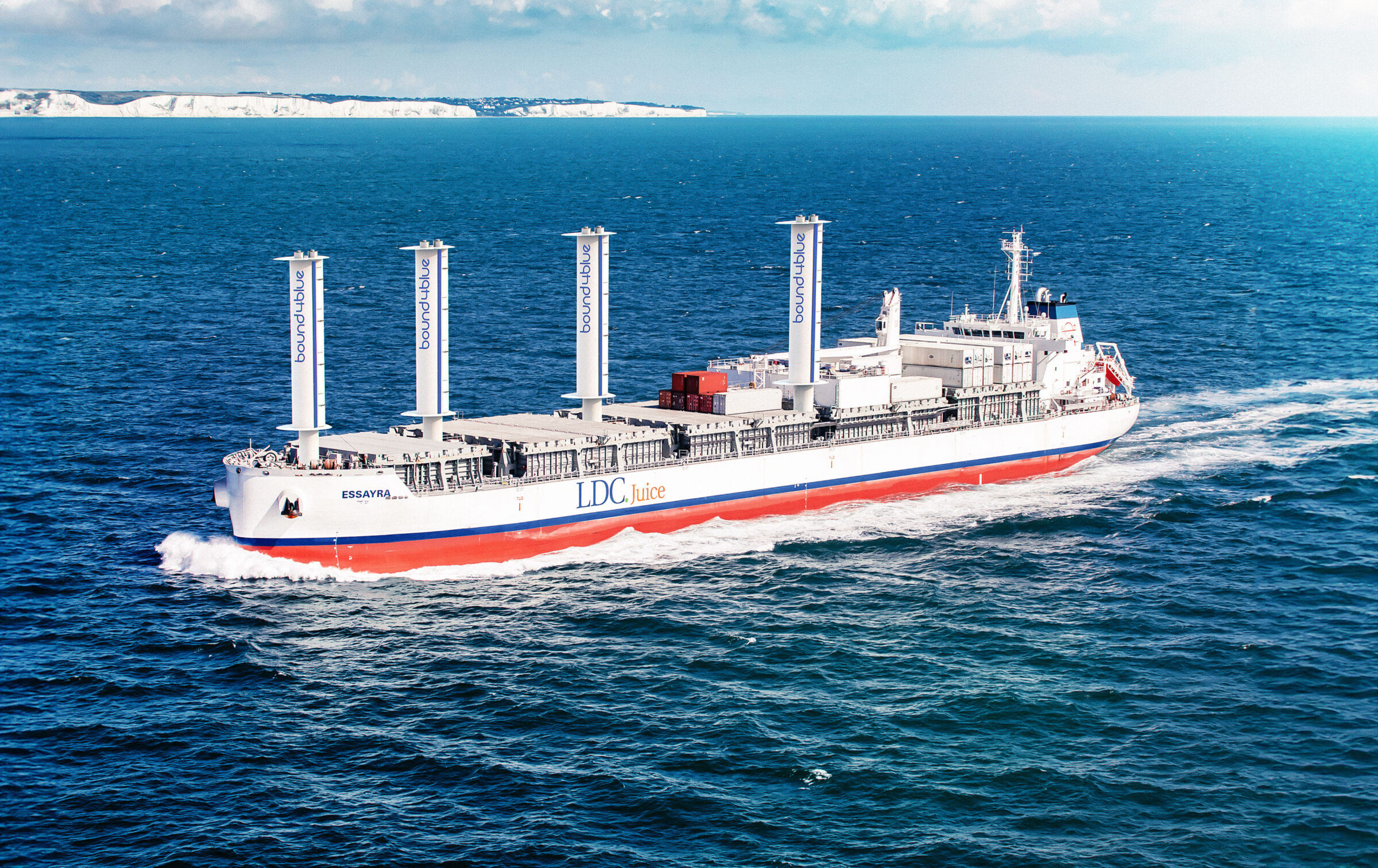 Louis Dreyfus Company chooses bound4blue to install four eSAILs® on juice vessel 