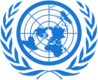 UN logo.